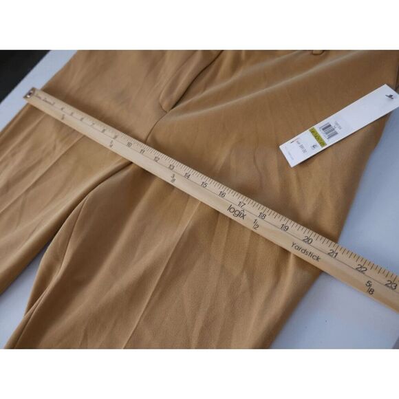 Calvin Klein Women's Straight-Leg Ankle Pants Color Luggage 14P - Picture 6 of 8